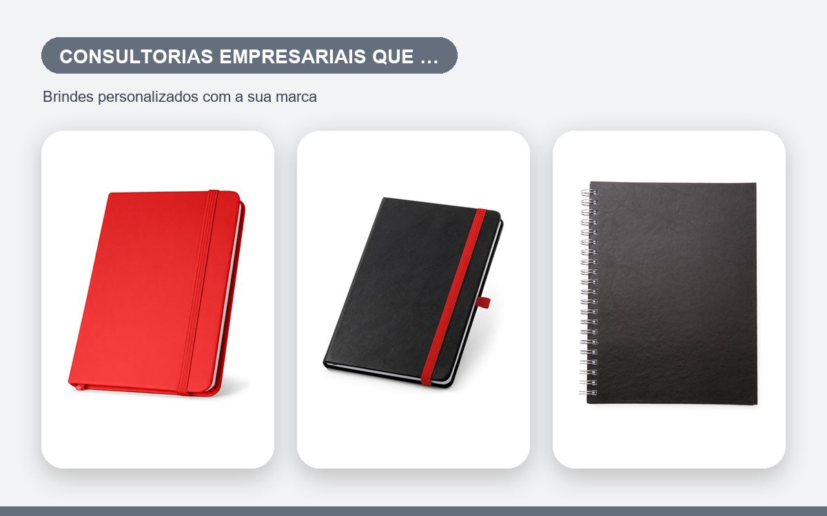 Brindes personalizados com a sua marca — Brindes personalizados para consultorias empresariais que engajam