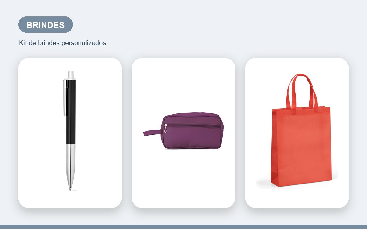 Kit de brindes personalizados — Brindes para Convenção de Vendas: Kit que Engaja o Time
