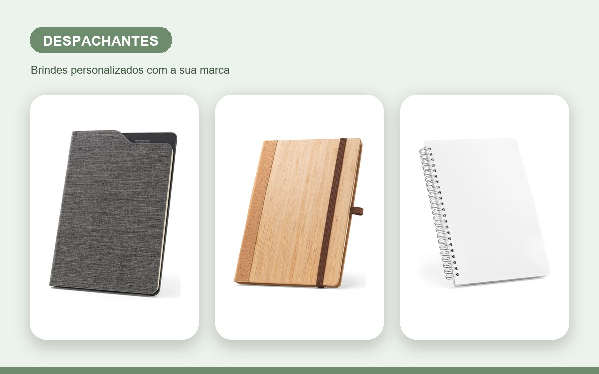 Brindes personalizados com a sua marca — Brindes personalizados para despachantes: ideias práticas