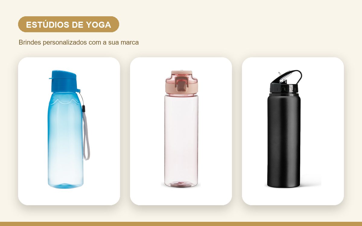 Brindes personalizados com a sua marca — Brindes personalizados para estúdios de yoga: ideias