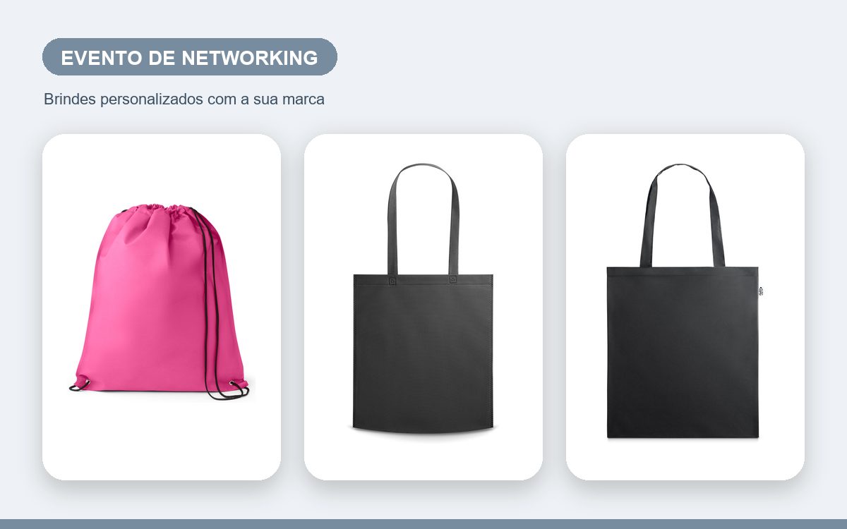 Brindes personalizados com a sua marca — Brindes para evento de networking: transforme conexões em lembrança de marca