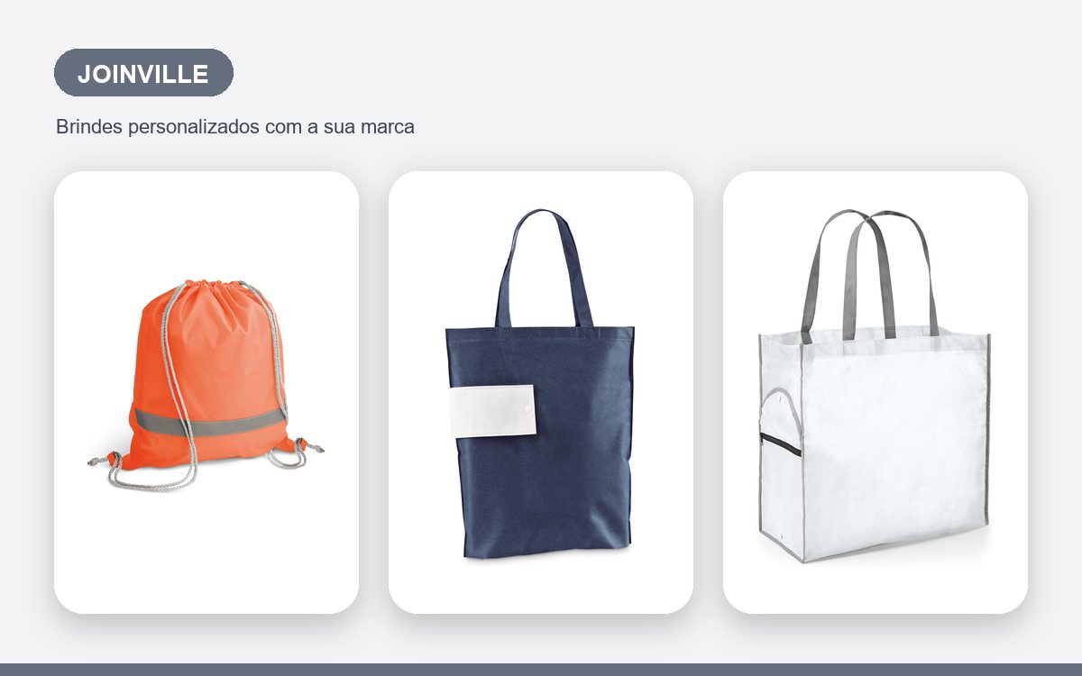 Brindes personalizados com a sua marca — Brindes para Eventos em Joinville: Feiras e Convenções