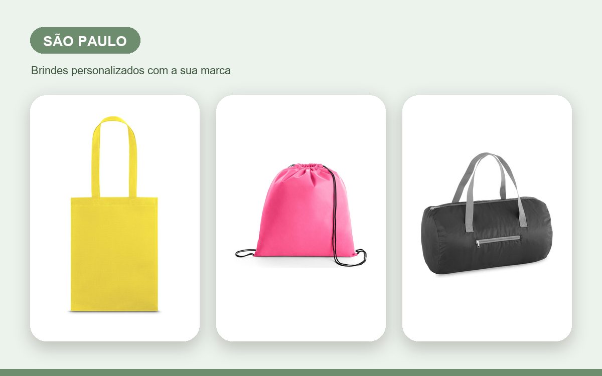 Brindes personalizados com a sua marca — Brindes para Eventos em São Paulo: Feiras e Congressos