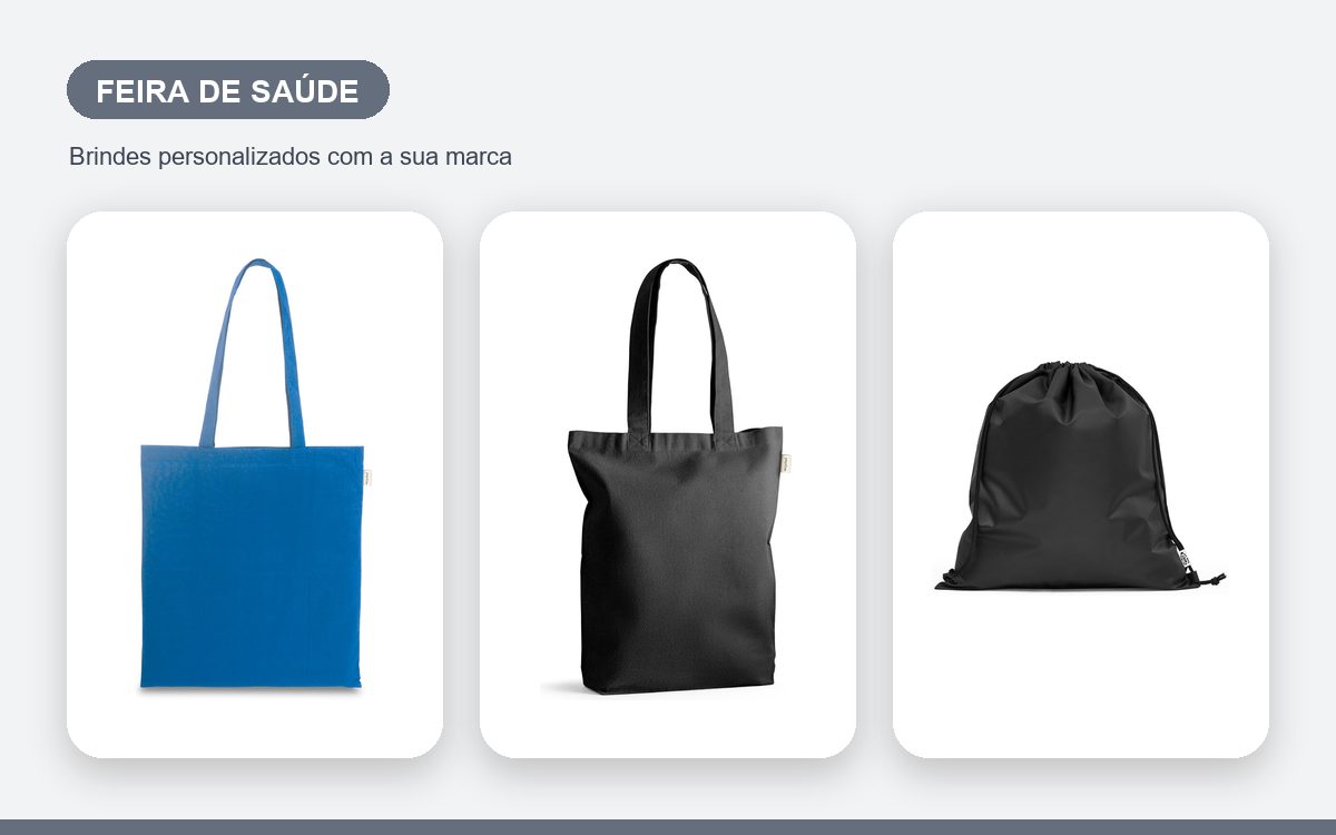 Brindes personalizados com a sua marca — Brindes para feira de saúde: opções que conectam sua marca ao bem-estar