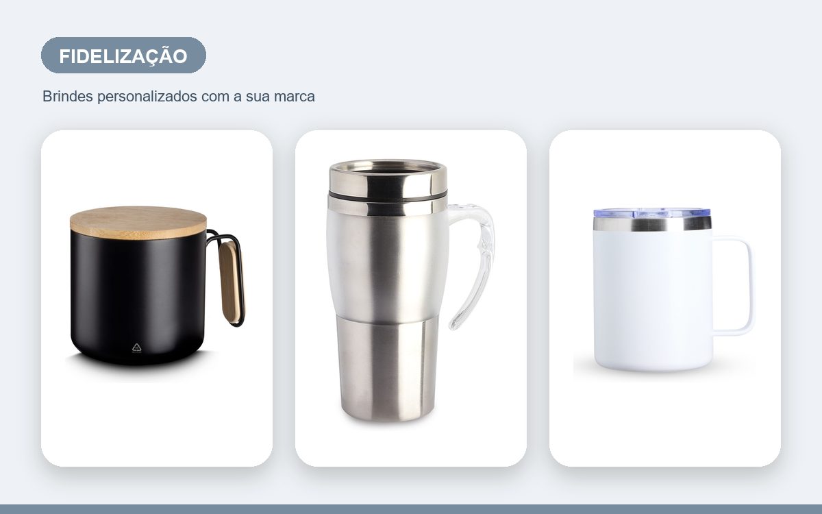 Brindes personalizados com a sua marca — Brindes para Fidelizar Clientes Durante Todo o Ano