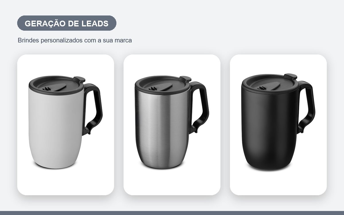 Brindes personalizados com a sua marca — Brindes para geração de leads: atraia contatos qualificados