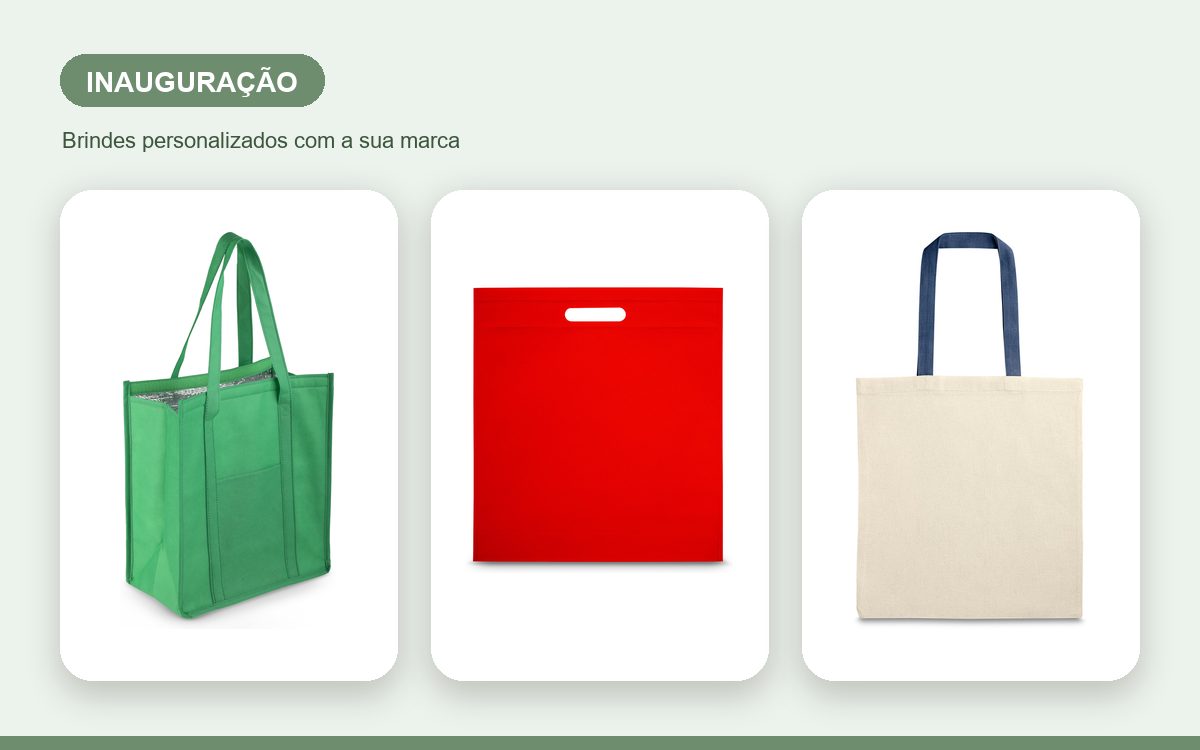 Brindes personalizados com a sua marca — Brindes para Inauguração: o Que Distribuir para Marcar Presença