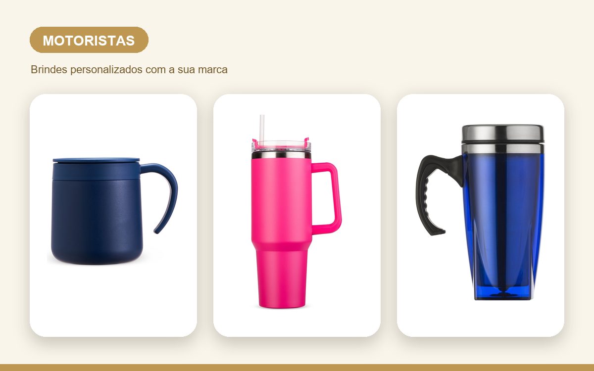 Brindes personalizados com a sua marca — Brindes personalizados para motoristas: presentes que fazem sentido