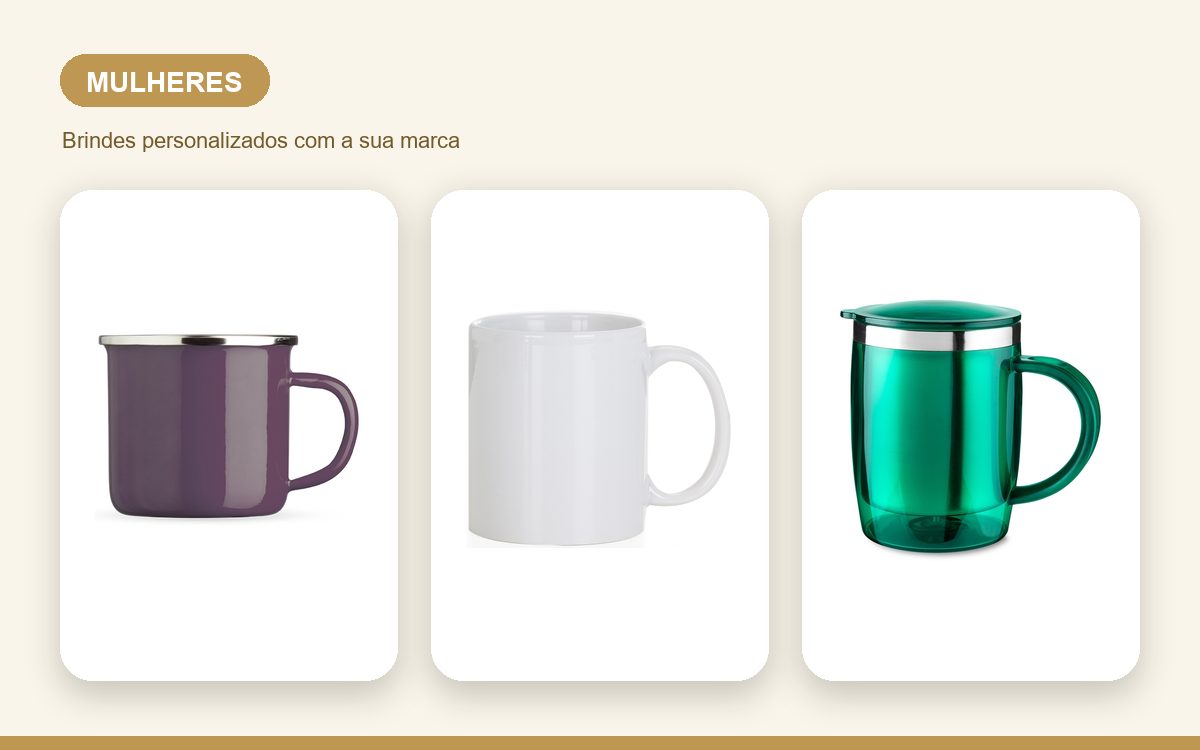 Brindes personalizados com a sua marca — Brindes personalizados para mulheres: ideias com a sua marca