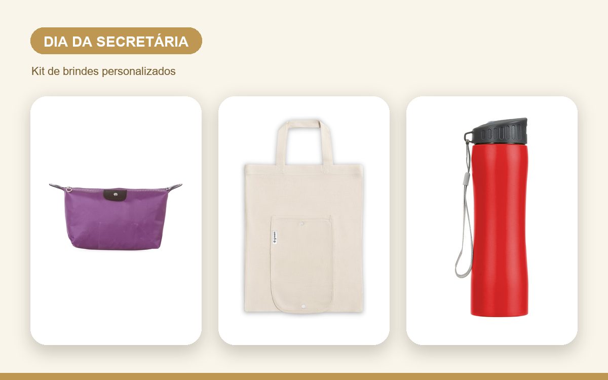 Kit de brindes personalizados — Brindes para o Dia da Secretária Executiva: guia rápido