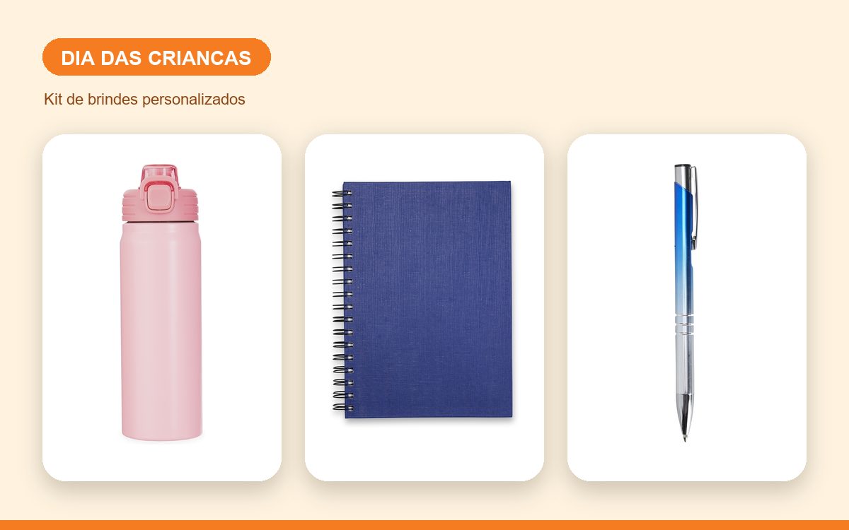 Kit de brindes personalizados — Brindes para o Dia das Crianças: ideias que encantam