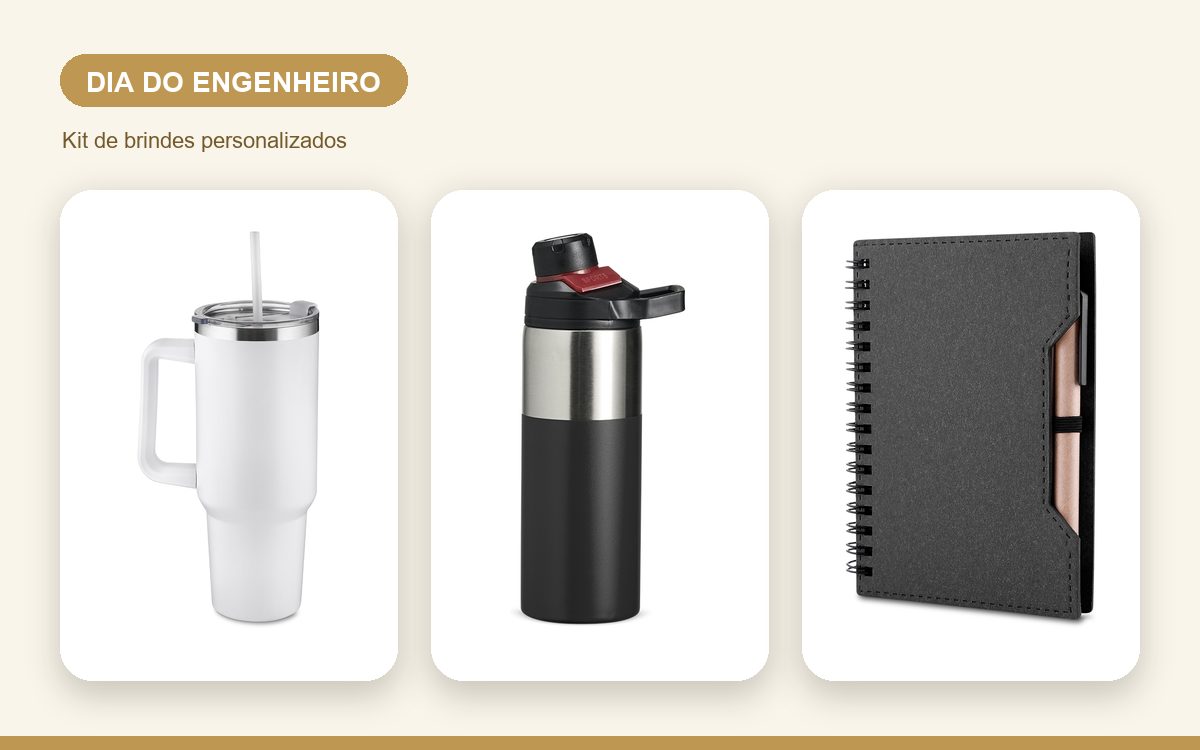 Kit de brindes personalizados — Brindes para o Dia do Engenheiro: Ideias para Empresas