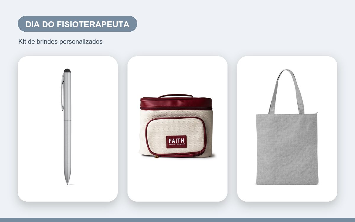 Kit de brindes personalizados — Brindes para o Dia do Fisioterapeuta: Ideias para Empresas