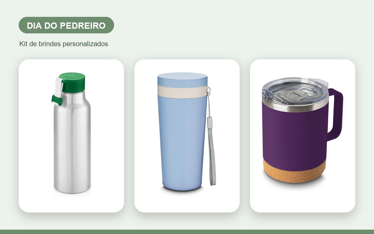 Kit de brindes personalizados — Brindes para o Dia do Pedreiro: Ideias para Homenagear
