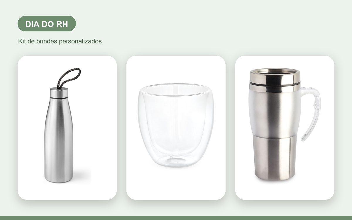 Kit de brindes personalizados — Brindes para o Dia do Profissional de RH: Quem Cuida da Casa