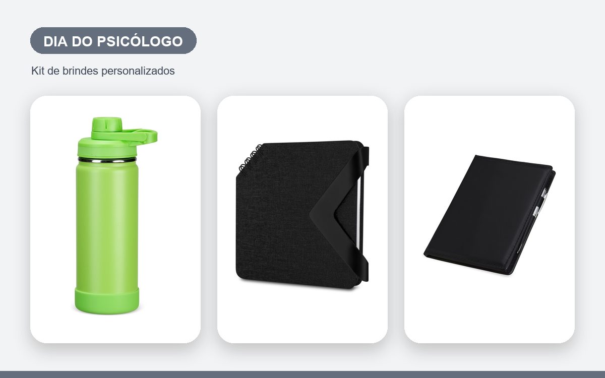 Kit de brindes personalizados — Brindes para o Dia do Psicólogo: Ideias para Empresas