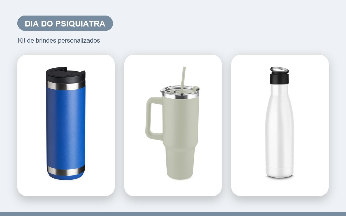 Kit de brindes personalizados — Brindes para o Dia do Psiquiatra: Ideias para Homenagear