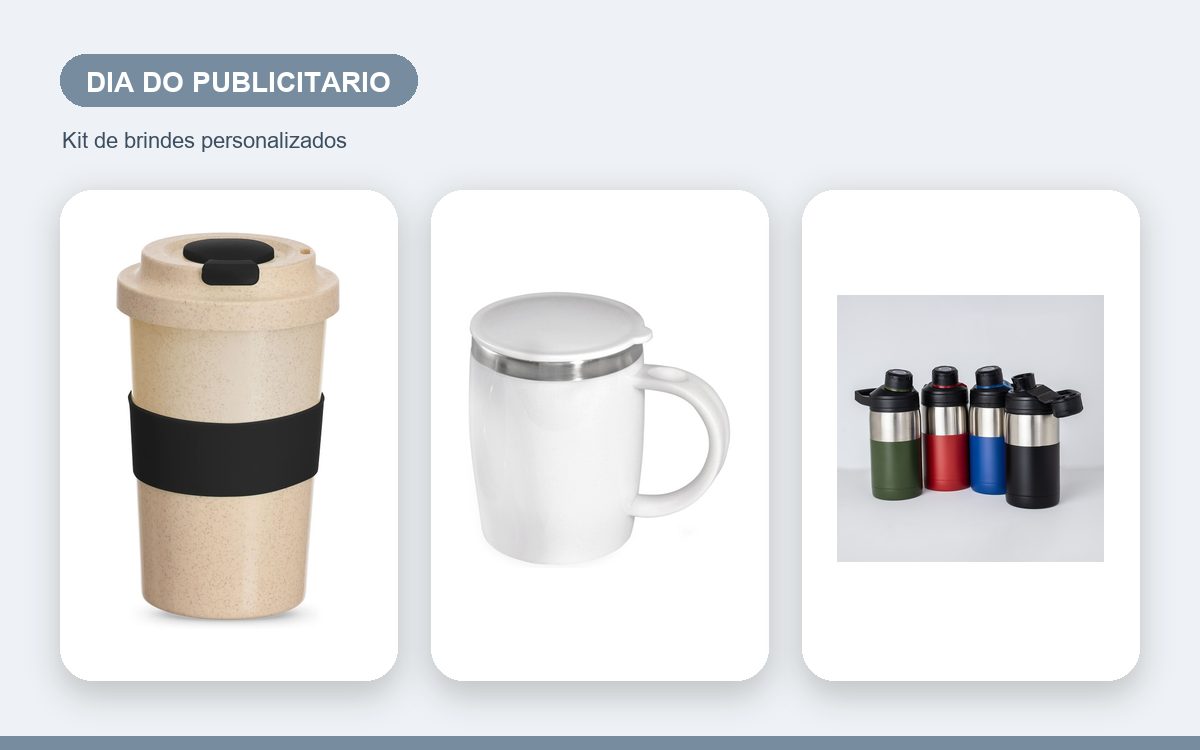 Kit de brindes personalizados — Brindes para o Dia do Publicitário: Ideias para Empresas