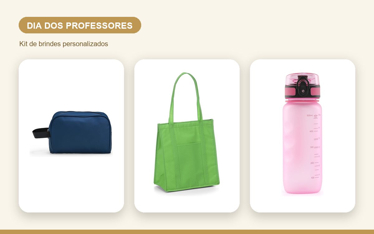 Kit de brindes personalizados — Brindes para o Dia dos Professores: homenagens que marcam