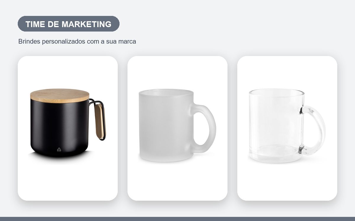 Brindes personalizados com a sua marca — Brindes personalizados para o time de marketing: ideias certas