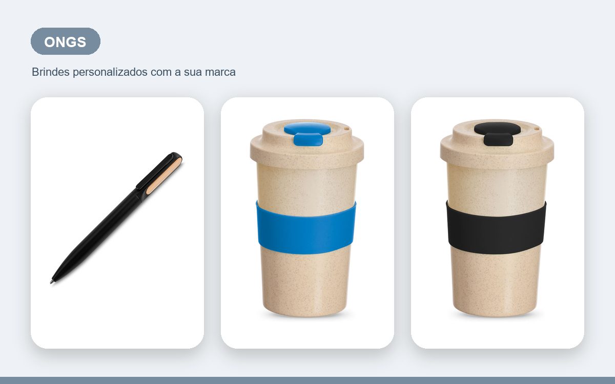 Brindes personalizados com a sua marca — Brindes personalizados para ONGs e projetos sociais: ideias
