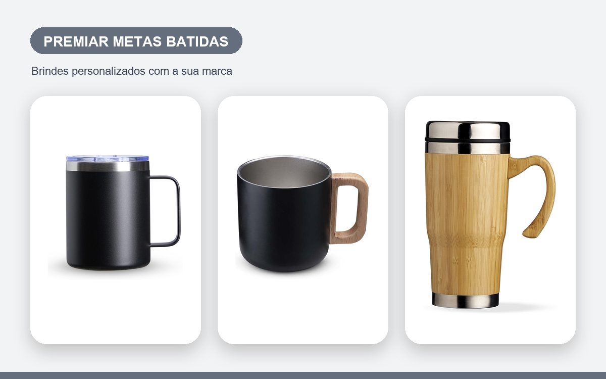 Brindes personalizados com a sua marca — Brindes para Premiar Metas Batidas: Reconhecimento que Motiva