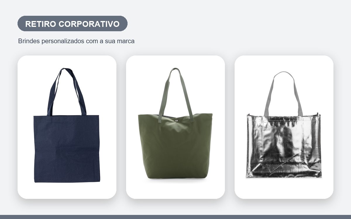 Brindes personalizados com a sua marca — Brindes para retiro corporativo que reforçam o time