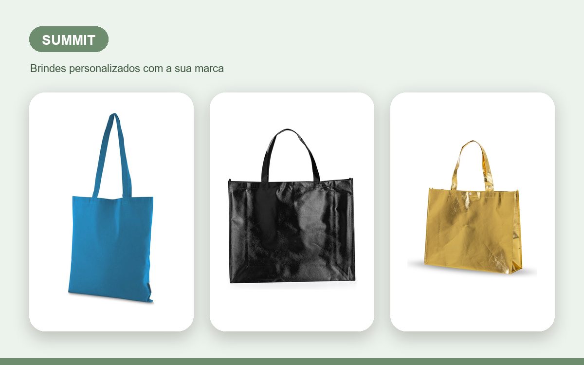 Brindes personalizados com a sua marca — Brindes para summit: marque presença com personalização estratégica