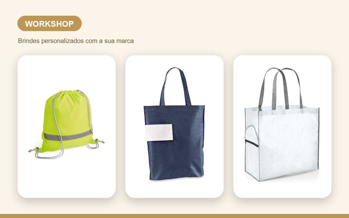 Brindes personalizados com a sua marca — Brindes para Workshop: o Que Distribuir para Marcar Presença