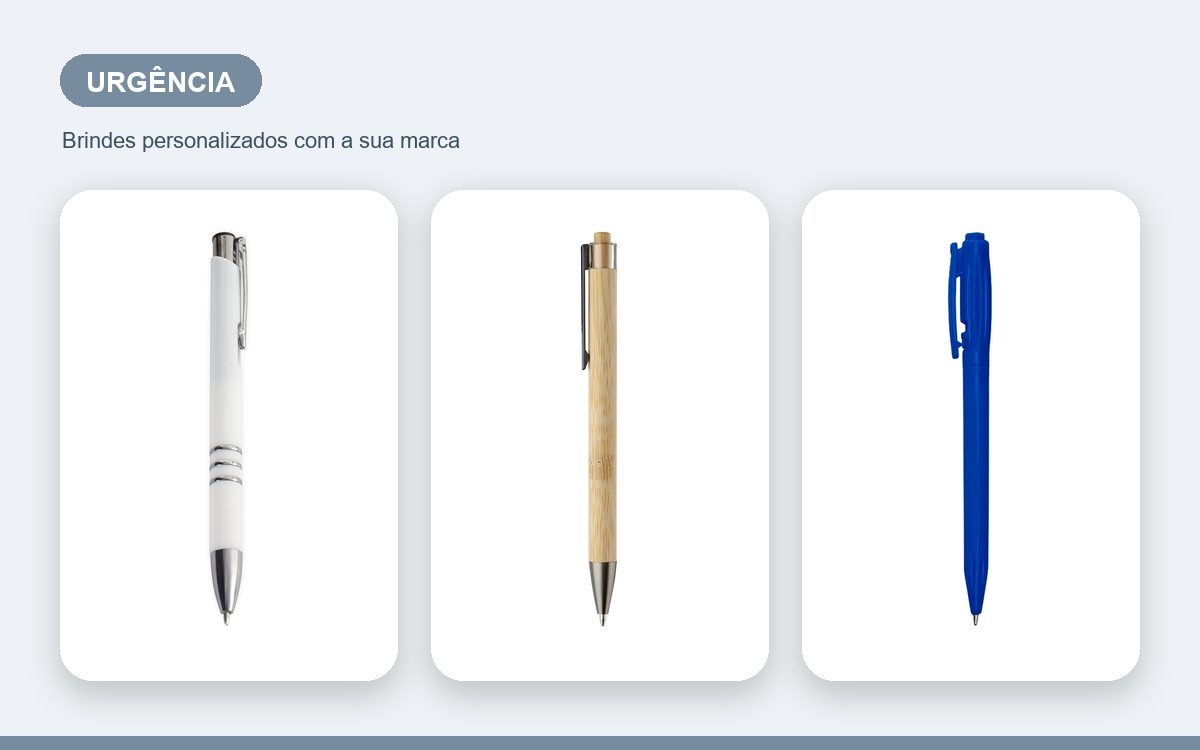 Brindes personalizados com a sua marca — Brindes Personalizados com Urgência: Como Acelerar o Pedido