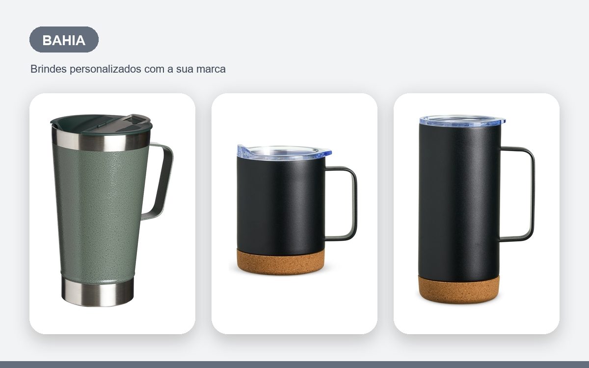 Brindes personalizados com a sua marca — Brindes Personalizados na Bahia para Empresas do Estado
