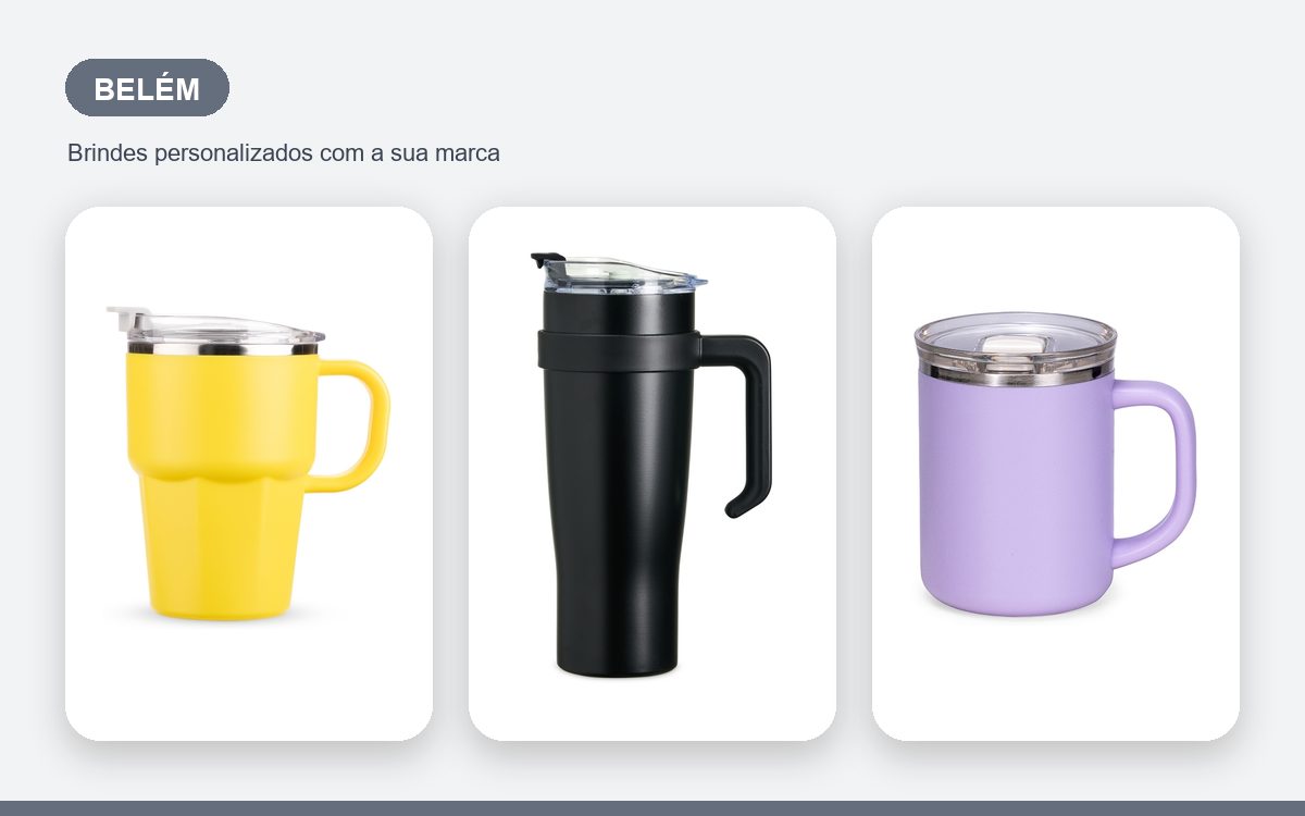 Brindes personalizados com a sua marca — Brindes Personalizados em Belém: Onde Pedir e Prazos