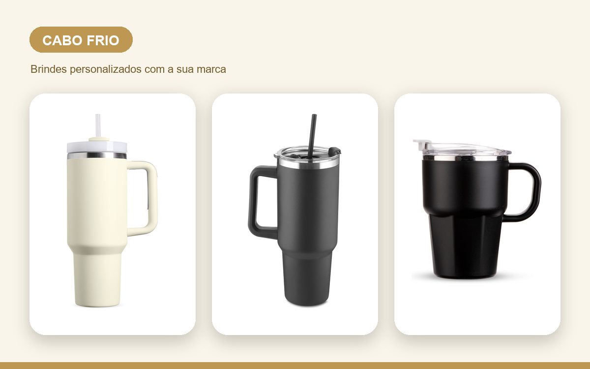 Brindes personalizados com a sua marca — Brindes Personalizados em Cabo Frio: Onde Pedir e Prazo