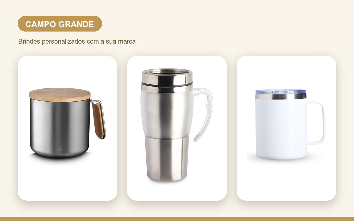 Brindes personalizados com a sua marca — Brindes Personalizados em Campo Grande: Onde Pedir