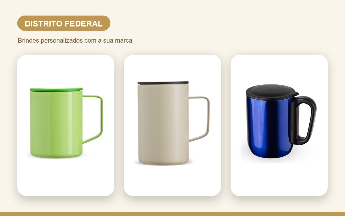 Brindes personalizados com a sua marca — Brindes Personalizados no Distrito Federal para Eventos