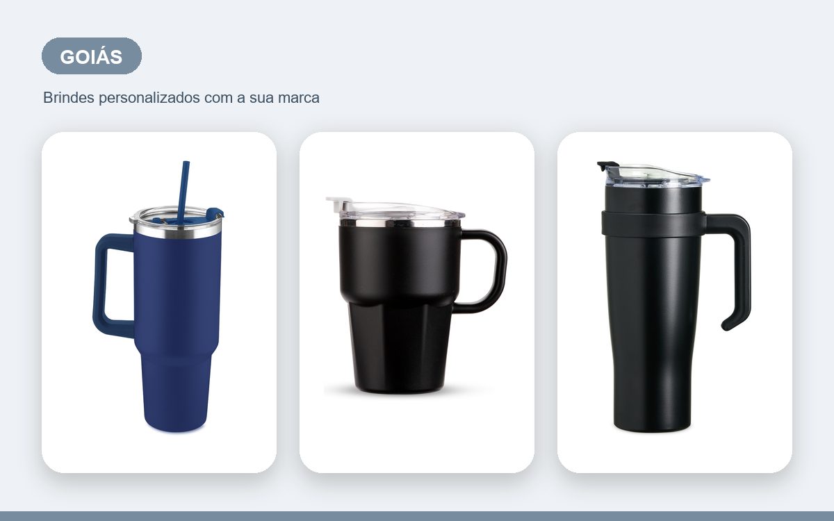 Brindes personalizados com a sua marca — Brindes Personalizados em Goiás para Empresas do Estado