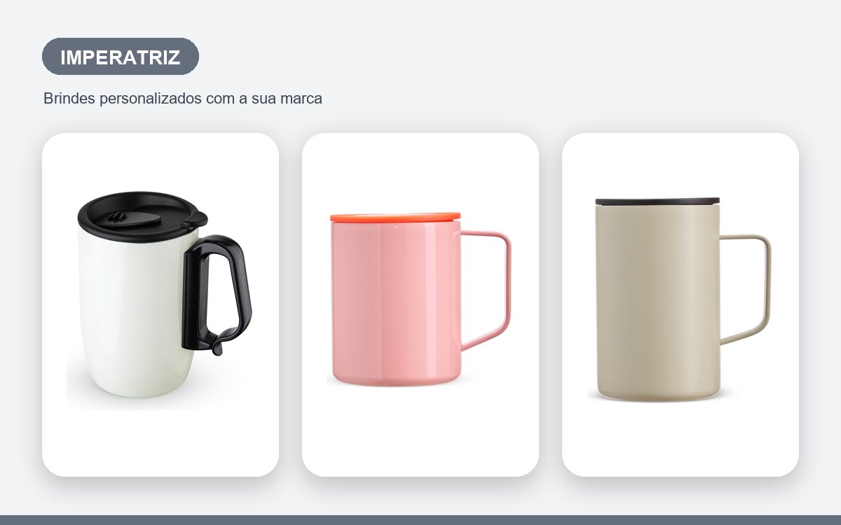 Brindes personalizados com a sua marca — Brindes Personalizados em Imperatriz: Onde Pedir e Prazo