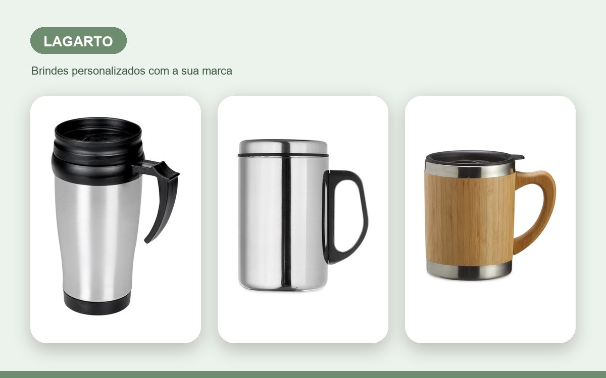 Brindes personalizados com a sua marca — Brindes Personalizados em Lagarto: Onde Pedir e Prazo