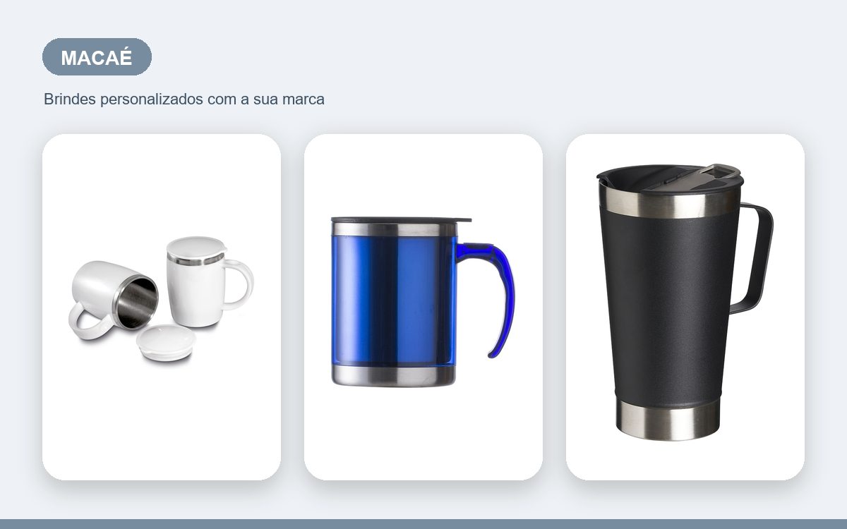 Brindes personalizados com a sua marca — Brindes Personalizados em Macaé: Onde Pedir e Prazos