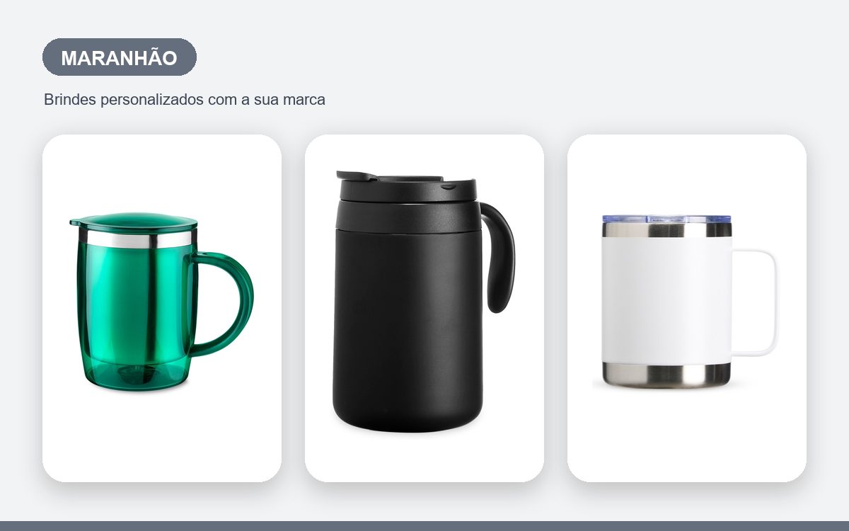 Brindes personalizados com a sua marca — Brindes Personalizados no Maranhão para Sua Empresa