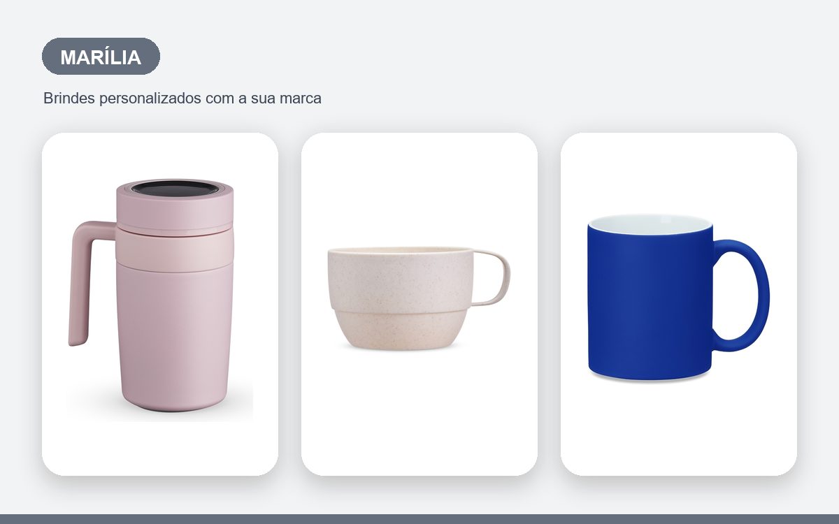 Brindes personalizados com a sua marca — Brindes Personalizados em Marília: Onde Pedir e Prazos