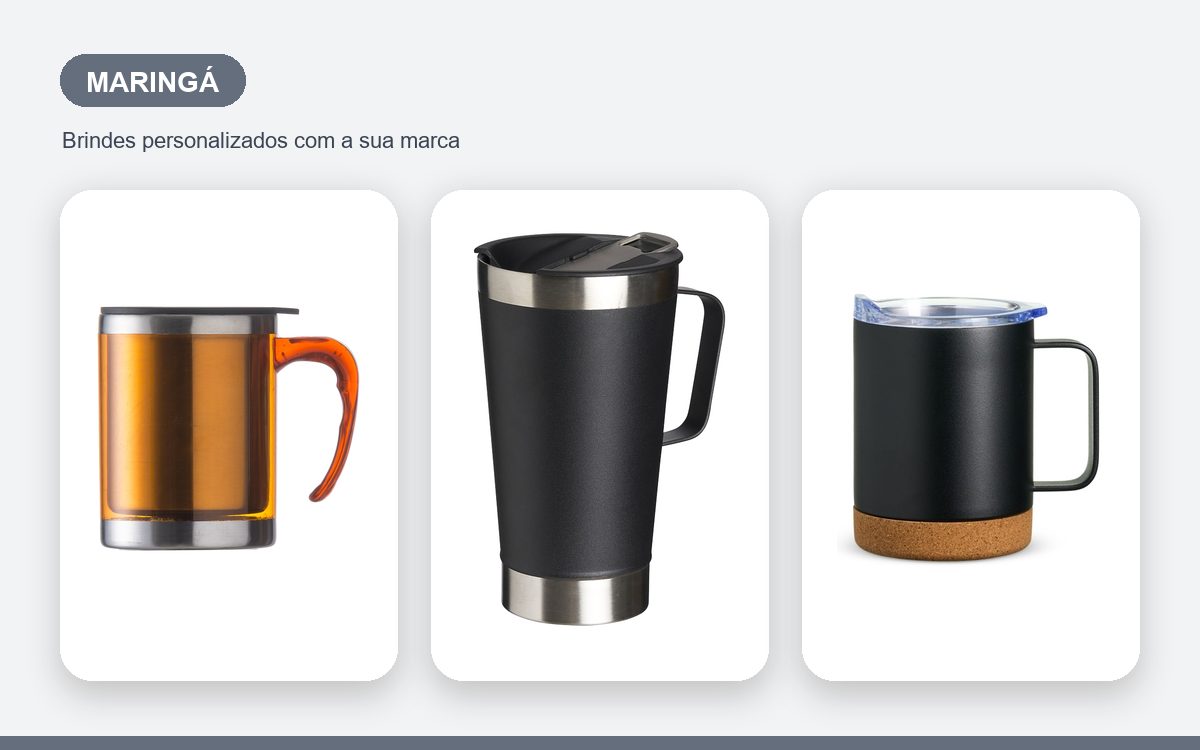 Brindes personalizados com a sua marca — Brindes Personalizados em Maringá: Onde Pedir e Prazos
