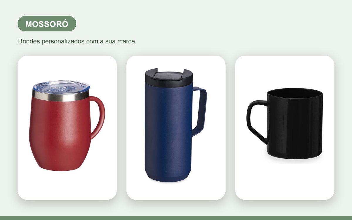Brindes personalizados com a sua marca — Brindes Personalizados em Mossoró: Onde Pedir e Prazos