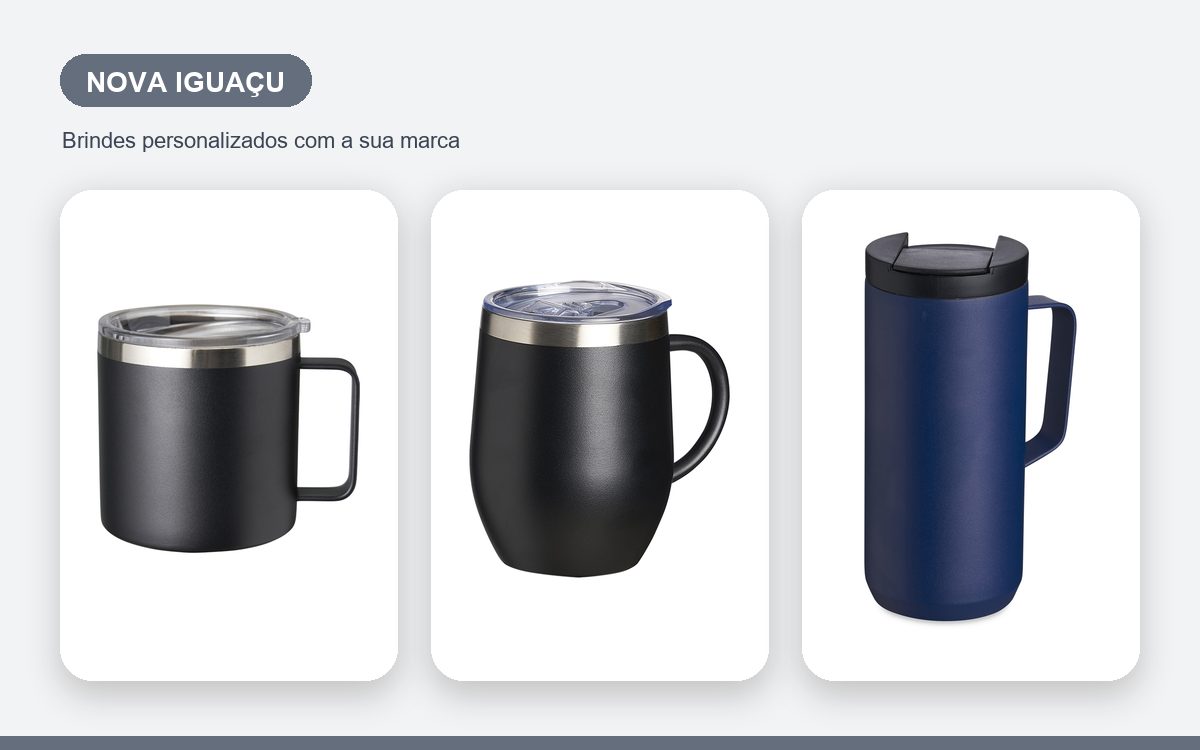 Brindes personalizados com a sua marca — Brindes Personalizados em Nova Iguaçu: Onde Pedir e Prazos