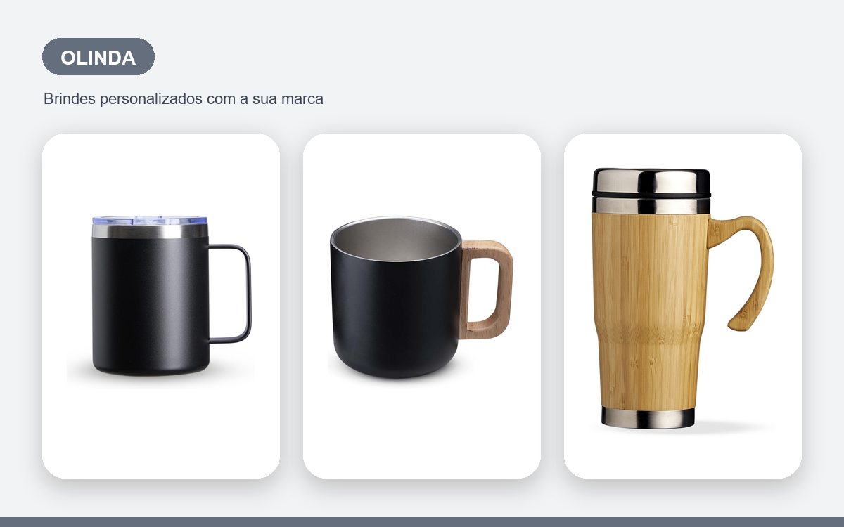Brindes personalizados com a sua marca — Brindes Personalizados em Olinda: Onde Pedir e Prazo