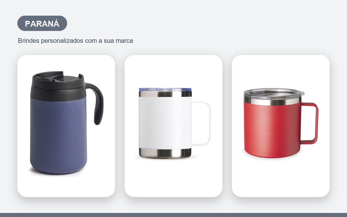 Brindes personalizados com a sua marca — Brindes Personalizados no Paraná para Empresas do Estado