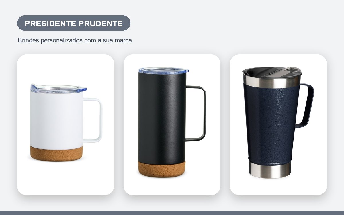 Brindes personalizados com a sua marca — Brindes Personalizados em Presidente Prudente: Guia Rápido
