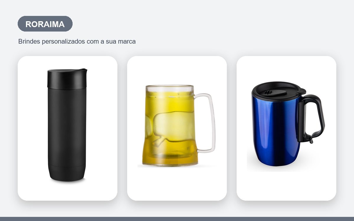 Brindes personalizados com a sua marca — Brindes Personalizados em Roraima para Empresas de Boa Vista