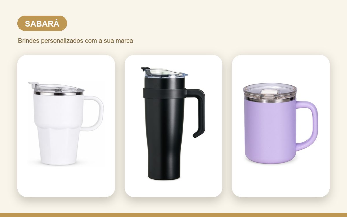 Brindes personalizados com a sua marca — Brindes Personalizados em Sabará: entrega rápida para sua empresa