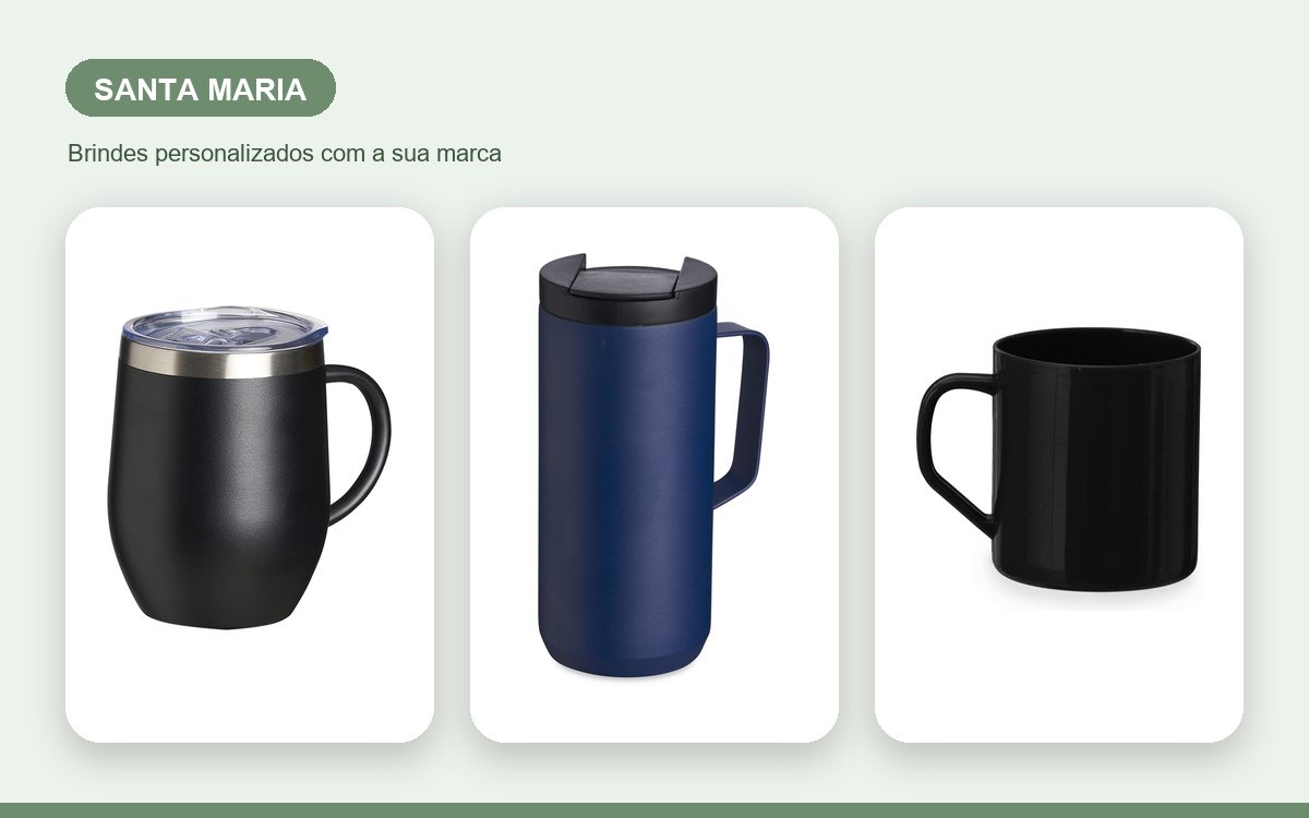 Brindes personalizados com a sua marca — Brindes personalizados em Santa Maria: onde pedir e prazo